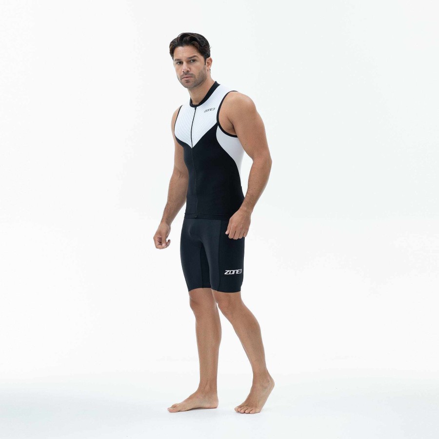 Men Zone3 Tri Separates | Lava Long Distance Sleeveless Tri Top