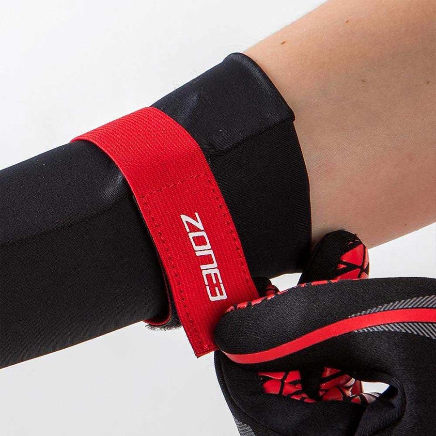 Last Change Zone3 Accessories | Neoprene Gloves Black/Red