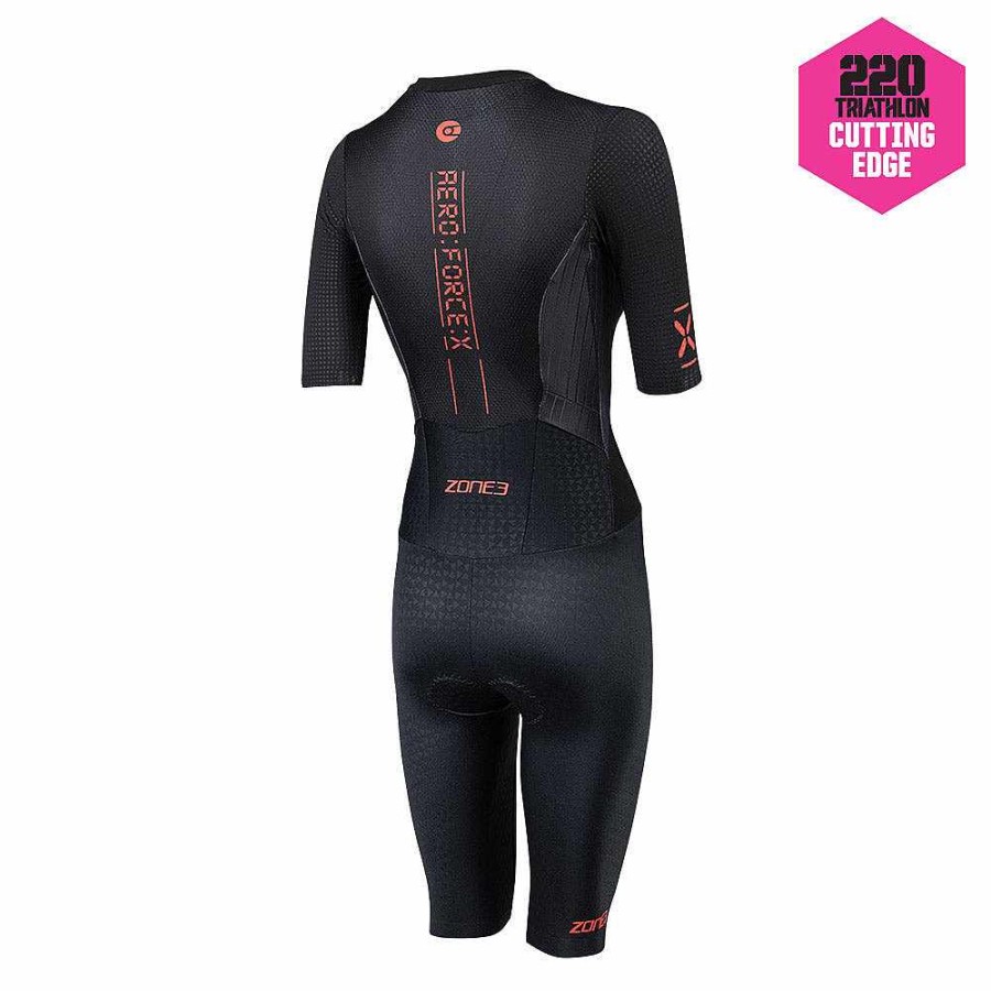 Women Zone3 Tri Suits | Aeroforce-X Ii Short Sleeve Trisuit