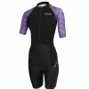 Last Change Zone3 | Lava Short Sleeve Trisuit Purple