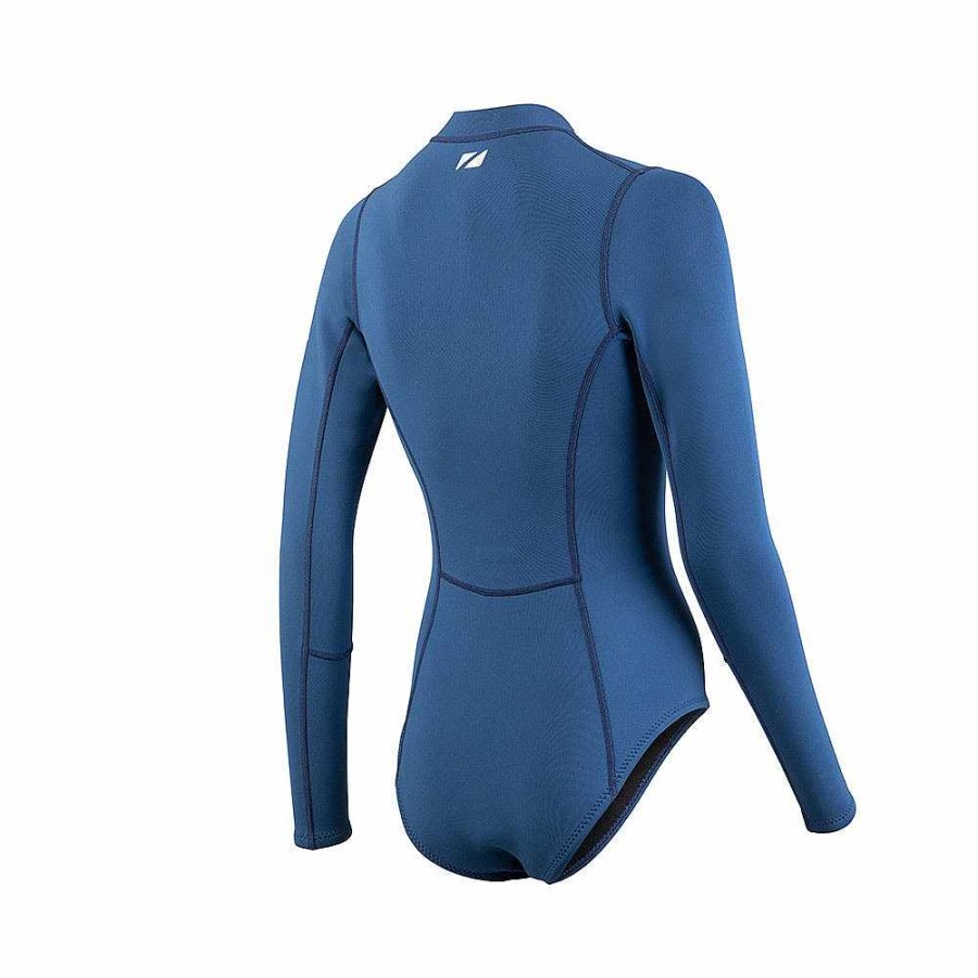 Women Zone3 Swimwear | Women'S Yulex Long Sleeve Swimsuit