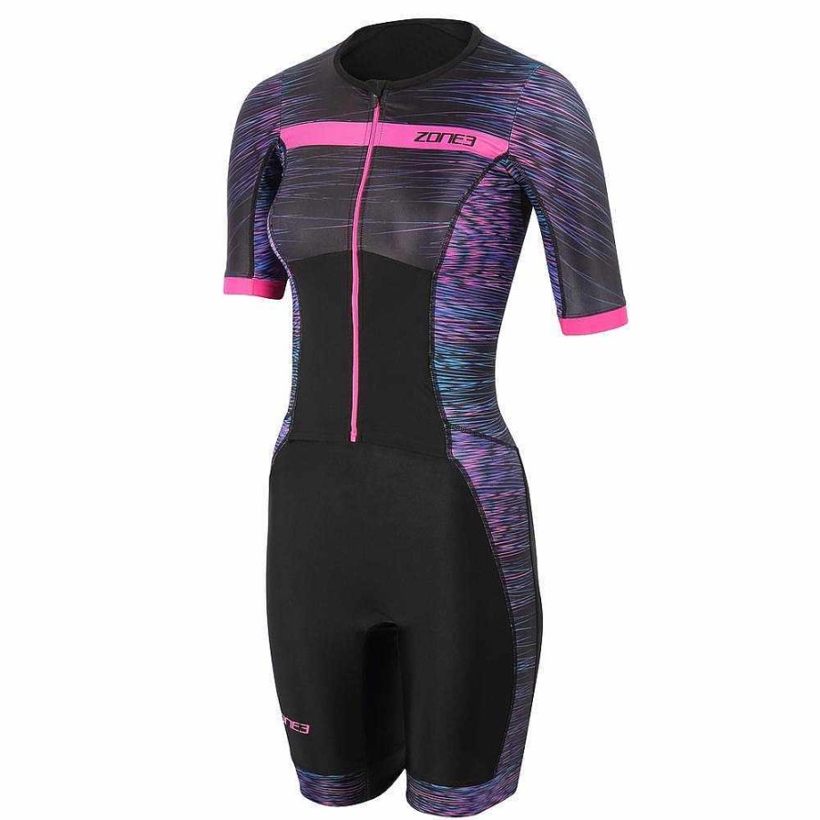 Last Change Zone3 | Activate+ Short Sleeve Full Zip Trisuit